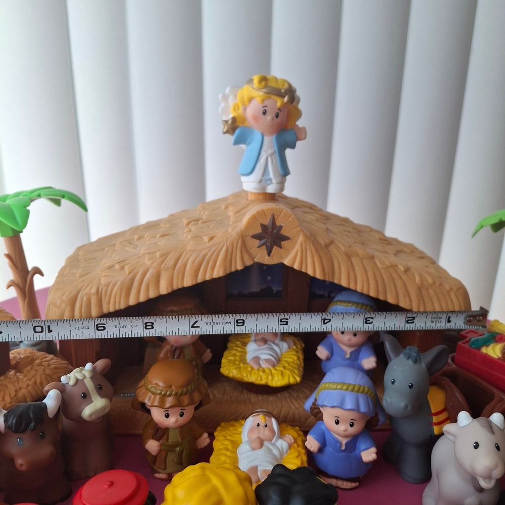 Fisher Price Little People Christmas Story Nativity Set x2 Light Sound Music - Picture 8 of 8